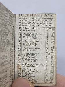 London Almanack for the Year of Christ, 1793