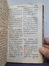 Load image into Gallery viewer, Psalterium Davidis recens editum, et mendis quamplurimis passim repurgatum: cum Canticis sacris, 1658