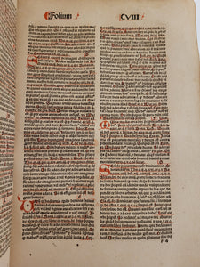 Rosarium Sermonu Predicabilium ad Faciliorem Pedicantium Commoditatem Novissime Compilatum Pars Prima; Bound With; Defensorium Montis Pietatis Contra figmenta omnia emule falsitatis, 1508/1503. Nicely Rubricated