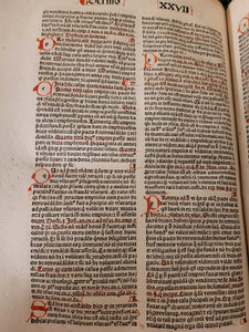 Rosarium Sermonu Predicabilium ad Faciliorem Pedicantium Commoditatem Novissime Compilatum Pars Prima; Bound With; Defensorium Montis Pietatis Contra figmenta omnia emule falsitatis, 1508/1503. Nicely Rubricated