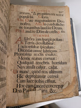 Load image into Gallery viewer, Psalterium Romanum Decretis SS. Consilii Tridentini, Summorumque Pontificum, Pii V. Clementis VIII. &amp; Urbani VIII..., 1725