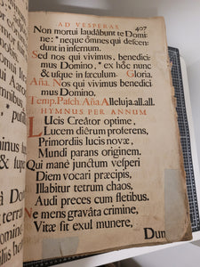 Psalterium Romanum Decretis SS. Consilii Tridentini, Summorumque Pontificum, Pii V. Clementis VIII. & Urbani VIII..., 1725