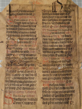 Load image into Gallery viewer, Leaf from a Latin Missal, Germany, 15th Century. 29 Lines of Gothic Script. Manuscript on Parchment. Recovered from a Binding