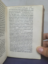 Load image into Gallery viewer, In Epistolas Ciceronis ad Atticum, Pauli Manutii commentaries; Bound With; Pauli Manutii Commentarius In epistolas M. Tullii Ciceronis ad M. Iunium Brutum &amp; ad Q. Ciceronem fratrem, 1553/1557