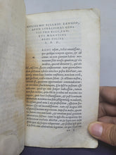 Load image into Gallery viewer, M. Tullii Ciceronis Orationum, 1550. Volume 2 of 3