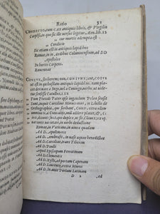 Epitome Orthographiae Aldi Manvtii Pavlli F. Aldi N: Ex Libris antiquis, Grammaticis, Etymologia, Graeca consuetudine, Nummis ueteribus, Tabulis aereis, Lapidibus; Reliqua VI.pagella indicabit, 1575