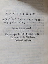 Load image into Gallery viewer, Hoc volumine haec continentur: Claudii Claudiani in Ruffinum lib. II: de bello Gildonico; epithalamium in nuptiis Honorii et Mariae; eiusdem panegyrici; in Eutropium lib.II; de bello Getico; epigrammata quaedam: de raptu Proserpinae lib. III, 1519