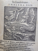 Load image into Gallery viewer, Emblemata V. Cl. Andreae Alciati: cu[m] imaginibus plerisque restitutis ad mentem auctoris, 1618