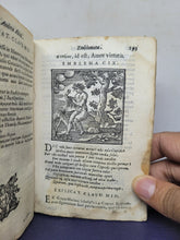 Load image into Gallery viewer, Emblemata V. Cl. Andreae Alciati: cu[m] imaginibus plerisque restitutis ad mentem auctoris, 1618