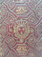 Load image into Gallery viewer, L&#39;Office de la Semaine Sainte, à l&#39;usage de la Maison du Roi. Imprimé par exprès commandement de Sa Majesté, 1743. Arms of King Louis XV. Fanfare Binding Attributable to Antoine Michel Padeloup