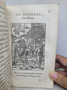 ***RESERVED*** Officium Beatae Mariae Virginis: nuper reformatum et Pii V. Pont. Max. iussu editum, cui accessit Kalendarium Gregorianum perpetuum, 1597