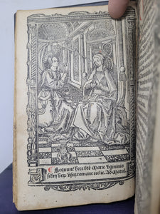 Horae, Use of Rome. Heures a l'usaige de Romme, Book of Hours Circa 1500-1510. With a Bonus Leaf from Cy commence la Destruction de Hierusalem