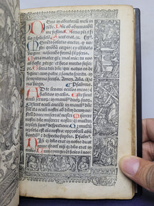 Horae, Use of Rome. Heures a l'usaige de Romme, Book of Hours Circa 1500-1510. With a Bonus Leaf from Cy commence la Destruction de Hierusalem