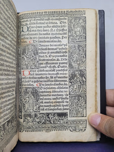 Horae, Use of Rome. Heures a l'usaige de Romme, Book of Hours Circa 1500-1510. With a Bonus Leaf from Cy commence la Destruction de Hierusalem