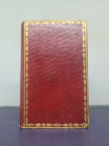 Etrennes Interessantes des Quatre Parties du Monde, 1814. Finely Bound Miniature Almanac