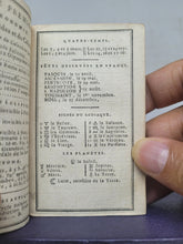 Load image into Gallery viewer, Etrennes Interessantes des Quatre Parties du Monde, 1814. Finely Bound Miniature Almanac