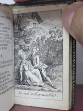 Load image into Gallery viewer, Le Protee Complaisant, 1789. Extremely Scarce Miniature Almanac with Mirror and Bellows Bound In. No Copies Recorded on Worldcat