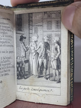 Load image into Gallery viewer, Le Protee Complaisant, 1789. Extremely Scarce Miniature Almanac with Mirror and Bellows Bound In. No Copies Recorded on Worldcat