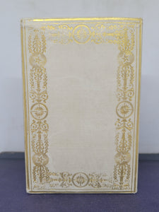 Le Parterre de Flore, 1820. Scarce Miniature Book Bound in a Silk Cartonnage Binding