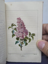 Load image into Gallery viewer, Le Parterre de Flore, 1820. Scarce Miniature Book Bound in a Silk Cartonnage Binding