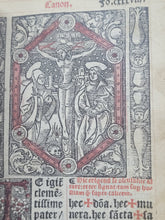 Load image into Gallery viewer, Missale ad usum ecclesie Romane recognitum ac variis additamentis locupletatum, 1530. Recorded as a Lost Book on USTC