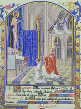 Load image into Gallery viewer, Ordo Missae, 1923. Sumptuously Bound and Beautiful Modern Illuminated Manuscript on Vellum, with Two Full Page Miniatures, and Three Smaller Miniatures