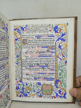 Load image into Gallery viewer, Ordo Missae, 1923. Sumptuously Bound and Beautiful Modern Illuminated Manuscript on Vellum, with Two Full Page Miniatures, and Three Smaller Miniatures