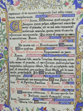 Load image into Gallery viewer, Ordo Missae, 1923. Sumptuously Bound and Beautiful Modern Illuminated Manuscript on Vellum, with Two Full Page Miniatures, and Three Smaller Miniatures