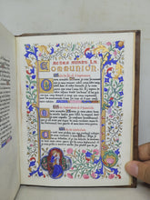 Load image into Gallery viewer, Ordo Missae, 1923. Sumptuously Bound and Beautiful Modern Illuminated Manuscript on Vellum, with Two Full Page Miniatures, and Three Smaller Miniatures