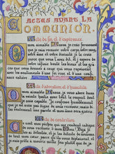 Load image into Gallery viewer, Ordo Missae, 1923. Sumptuously Bound and Beautiful Modern Illuminated Manuscript on Vellum, with Two Full Page Miniatures, and Three Smaller Miniatures