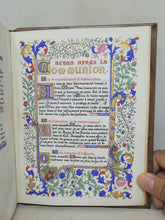 Load image into Gallery viewer, Ordo Missae, 1923. Sumptuously Bound and Beautiful Modern Illuminated Manuscript on Vellum, with Two Full Page Miniatures, and Three Smaller Miniatures