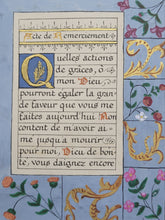 Load image into Gallery viewer, Actes Et Prieres Pour La Communion. Modern Illuminated Calligraphic Manuscript with Two Full Page Miniatures, 1897