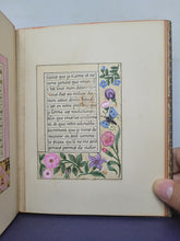 Load image into Gallery viewer, Actes Et Prieres Pour La Communion. Modern Illuminated Calligraphic Manuscript with Two Full Page Miniatures, 1897