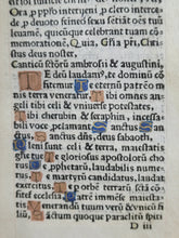 Load image into Gallery viewer, Ces Presentes Heures a l&#39;Usaige de Romme, 1520. Extremely Scarce Illuminated Books of Hours Printed on Vellum, With 9 Large Miniatures, and 6 Smaller Figures. Extremely Scarce, No Recorded Copies on USTC