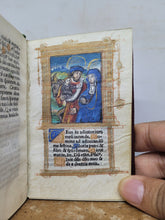 Load image into Gallery viewer, Ces Presentes Heures a l&#39;Usaige de Romme, 1520. Extremely Scarce Illuminated Books of Hours Printed on Vellum, With 9 Large Miniatures, and 6 Smaller Figures. Extremely Scarce, No Recorded Copies on USTC