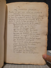 Load image into Gallery viewer, An Original Verse Paraphrase of the Psalms of David, into French Odes, 1725. Psalms 1-75, and Various Canticles. Handwritten Manuscript on Paper. A French Manuscript of a Work Rarely Seen on the Market in Handwritten Form