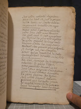 Load image into Gallery viewer, An Original Verse Paraphrase of the Psalms of David, into French Odes, 1725. Psalms 1-75, and Various Canticles. Handwritten Manuscript on Paper. A French Manuscript of a Work Rarely Seen on the Market in Handwritten Form