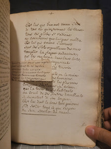 An Original Verse Paraphrase of the Psalms of David, into French Odes, 1725. Psalms 1-75, and Various Canticles. Handwritten Manuscript on Paper. A French Manuscript of a Work Rarely Seen on the Market in Handwritten Form