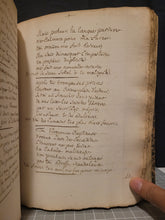 Load image into Gallery viewer, An Original Verse Paraphrase of the Psalms of David, into French Odes, 1725. Psalms 1-75, and Various Canticles. Handwritten Manuscript on Paper. A French Manuscript of a Work Rarely Seen on the Market in Handwritten Form