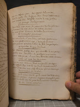 Load image into Gallery viewer, An Original Verse Paraphrase of the Psalms of David, into French Odes, 1725. Psalms 1-75, and Various Canticles. Handwritten Manuscript on Paper. A French Manuscript of a Work Rarely Seen on the Market in Handwritten Form