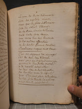 Load image into Gallery viewer, An Original Verse Paraphrase of the Psalms of David, into French Odes, 1725. Psalms 1-75, and Various Canticles. Handwritten Manuscript on Paper. A French Manuscript of a Work Rarely Seen on the Market in Handwritten Form