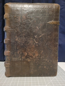 Sermones Discipuli de sanctis cum promptuario exemplorum et miraculis Beatae Mariae Virginis, 1481. Profusely Rubricated, and with Contemporary Leather Boards