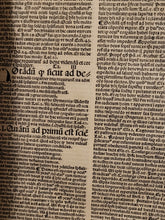 Load image into Gallery viewer, Summa Theologica. Prima-Secunda pars summe reverendissimi in Christo patris, 1511. Parts 1-2 of 4. Bound in Wooden Boards