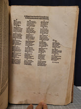 Load image into Gallery viewer, Summa Theologica. Prima-Secunda pars summe reverendissimi in Christo patris, 1511. Parts 1-2 of 4. Bound in Wooden Boards