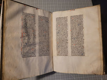 Load image into Gallery viewer, Aristotle’s Politics, and Nichomachean Ethics, Circa 1275-1300. Likely Paris, France. Extraordinarily Rare Examples of Two Substantial Fragments of Aristotle’s Works from the 13th Century, Scarcely Seen on the Market