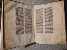 Load image into Gallery viewer, Aristotle’s Politics, and Nichomachean Ethics, Circa 1275-1300. Likely Paris, France. Extraordinarily Rare Examples of Two Substantial Fragments of Aristotle’s Works from the 13th Century, Scarcely Seen on the Market