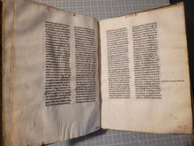 Load image into Gallery viewer, Aristotle’s Politics, and Nichomachean Ethics, Circa 1275-1300. Likely Paris, France. Extraordinarily Rare Examples of Two Substantial Fragments of Aristotle’s Works from the 13th Century, Scarcely Seen on the Market