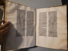 Load image into Gallery viewer, Aristotle’s Politics, and Nichomachean Ethics, Circa 1275-1300. Likely Paris, France. Extraordinarily Rare Examples of Two Substantial Fragments of Aristotle’s Works from the 13th Century, Scarcely Seen on the Market