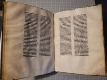 Load image into Gallery viewer, Aristotle’s Politics, and Nichomachean Ethics, Circa 1275-1300. Likely Paris, France. Extraordinarily Rare Examples of Two Substantial Fragments of Aristotle’s Works from the 13th Century, Scarcely Seen on the Market