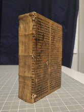 Load image into Gallery viewer, Paedagogi Christiani Tomus II: In Quo Christianae Perfectionis Pars Tertia, Que Est De Ferendis aequo animo rebus aduersis, edisseritur, Et Remedia Salutaria Suggeruntur, 1656. Bound in a 15th Century Manuscript